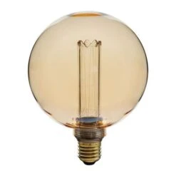 AMPOULE LED SMD FILETAGE DROIT AMBREE - 4W E27 - G125