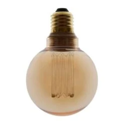 AMPOULE LED SMD FILETAGE DROIT AMBREE - 4W E27 - G80