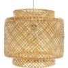 ATMOSPHERA Suspension Liby En Bambou Naturel - Diametre 40 Cm - Coloris Beige