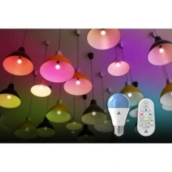 AWOX SMARTKIT Ampoule LED E27 Connectée E27 60 W RGB Blanc Avec Télécommande -OSRAM || Philips || Bosch Soldes awox smartkit ampoule led e27 connectee e27 60 w rgb blanc avec telecommande 3760118941004 559956
