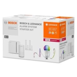 BOSCH X LEDVANCE Kit Connecté Systeme D'alarme Pour La Maison -OSRAM || Philips || Bosch Soldes bosch x ledvance kit connecte systeme d alarme pour la maison 4058075521780 753585