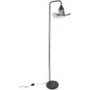 COREP Lampadaire Base Ronde - Métal - H 160 X Ø 30 X P 42 Cm - Noir