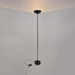 COREP Lampadaire En Métal Halogene - Ø24 Cm - Noir -OSRAM || Philips || Bosch Soldes corep lampadaire en metal halogene 24 cm noir 3188000756510 779412