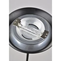 COREP Lampadaire En Métal Halogene - Ø24 Cm - Noir -OSRAM || Philips || Bosch Soldes corep lampadaire en metal halogene 24 cm noir 3188000756510 779413