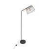 COREP Lampadaire En Métal Indah - H 171 Cm - E27 - 60 W - Noir Mat