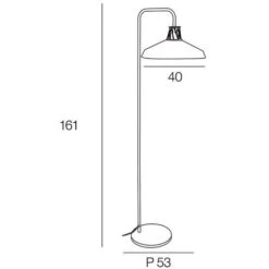 COREP Lampadaire Style Industriel En Métal Peint - Noir Et Cuivre -OSRAM || Philips || Bosch Soldes corep lampadaire style industriel en metal peint noir et cuivre 3188000749345 661368