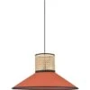 COREP Suspension Conique Pennsy - Coton Et Cannage - Ø 44 Cm - Tomette - Made In France -OSRAM || Philips || Bosch Soldes corep suspension conique pennsy coton et cannage 44 cm tomette made in france 3188000761262 730619