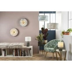 COREP Suspension Cylindre RIO En Coton Imprimé - Ø38 X H19 Cm - Gris - MADE IN FRANCE -OSRAM || Philips || Bosch Soldes corep suspension cylindre rio en coton imprime 38 x h19 cm gris made in france 3188000743473 729020