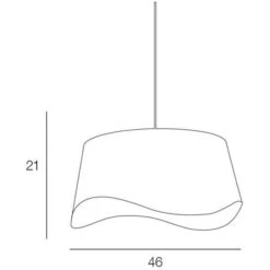 COREP Suspension Tambour Effet Vague - Percale - H 21 X Ø 46 Cm - Moutarde - Made In France -OSRAM || Philips || Bosch Soldes corep suspension tambour effet vague percale h 21 x 46 cm moutarde made in france 3188000761170 734055