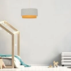 COREP Suspension Wakko Double Cylindre - E27 - 100W - Isocele Et Moutarde -OSRAM || Philips || Bosch Soldes corep suspension wakko double cylindre e27 100w isocele et moutarde 3188000768872 661382