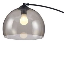 DAISY Lampadaire Arc - Métal Noir - Réflecteur Acrylique Fumé - L 30 X P 110 X H 170 -OSRAM || Philips || Bosch Soldes daisy lampadaire arc metal noir reflecteur acrylique fume l 30 x p 110 x h 170 3248116516474 597866