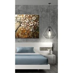 DIAMOND Suspension Filaire - Ø 40 X H 40 A 90 Cm - Noir - Ampoule A Filaments Comprise - E27 40W -OSRAM || Philips || Bosch Soldes diamond suspension filaire 40 x h 40 a 90 cm noir ampoule a filaments comprise e27 40w 5603950167608 566449