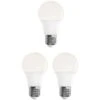 EXPERT LINE AMPOULE LED BLANC CHAUD Standard - Lot De 3/8 W. 640 Lm. E27. A60.