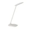 GLOSSY Lampe De Bureau Orientable En Plastique Injecté - H38 Cm - Blanc