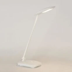 GLOSSY Lampe De Bureau Orientable En Plastique Injecté - H38 Cm - Blanc -OSRAM || Philips || Bosch Soldes glossy lampe de bureau orientable en plastique injecte h38 cm blanc 3188000742025 438231