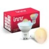 INNR Ampoule LED Connectée - Blanc Variable - Confort - 2200 - 5000K (2 Pack) - GU10 -OSRAM || Philips || Bosch Soldes innr ampoule led connectee blanc variable confort 2200 5000k 2 pack gu10 8718781552633 753821