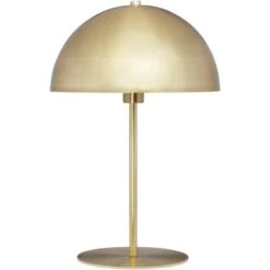 INTERNATIONAL DESIGN Lampe Champignon En Métal - 25x25x33 Cm - Doré