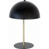 INTERNATIONAL DESIGN Lampe Champignon En Métal - 25x25x33 Cm - Noir Et Doré -OSRAM || Philips || Bosch Soldes international design lampe champignon en metal 25x25x33 cm noir et dore 1004920