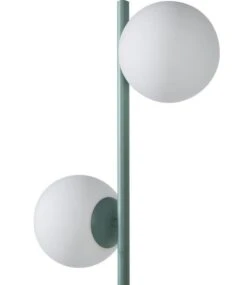 Lampadaire 2 Ampoules Métal Brossé Bleu Etro -OSRAM || Philips || Bosch Soldes lampadaire 2 ampoules metal brosse bleu etro 3248118406070 1150718