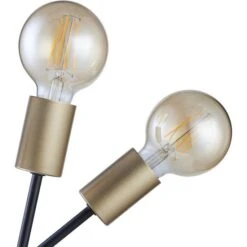 Lampadaire 2 Bras Métal Noir Ranny -OSRAM || Philips || Bosch Soldes lampadaire 2 bras metal noir nira 3248116462306 556941