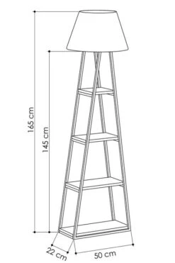 Lampadaire 4 étagères Tissu Jaune Et Bois Anthracite Et Chêne Clair Kasper 165 Cm -OSRAM || Philips || Bosch Soldes lampadaire 4 etageres tissu jaune et bois anthracite et chene clair kasper 165 cm 8681875521030 1521482