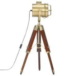 Lampadaire à Trépied Bois De Manguier Massif 69 Cm -OSRAM || Philips || Bosch Soldes lampadaire a trepied bois de manguier massif 69 cm 3666722494090 637622