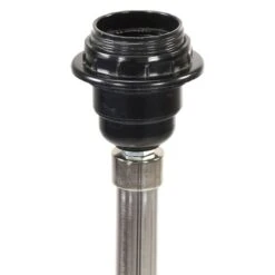 Lampadaire à Trépied Gris Et Noir Bois De Teck Massif 141 Cm -OSRAM || Philips || Bosch Soldes lampadaire a trepied gris et noir bois de teck massif 141 cm 3666722490733 648700