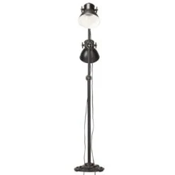 Lampadaire Avec 2 Abat-jour Noir E27 Fonte -OSRAM || Philips || Bosch Soldes lampadaire avec 2 abat jour noir e27 fonte 3666722779845 950362
