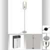 Lampadaire Droit Edi - Doré - H 155 Cm -OSRAM || Philips || Bosch Soldes lampadaire droit edi dore h 155 cm 3560237548760 1005228