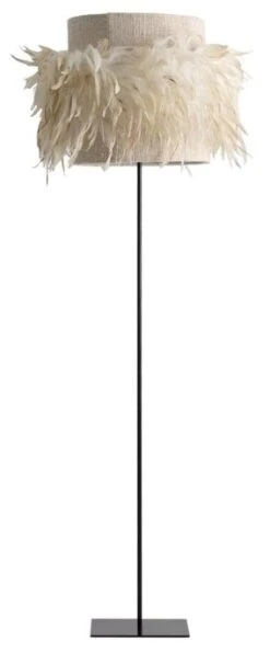 Lampadaire En Forgeage Noir Zohra