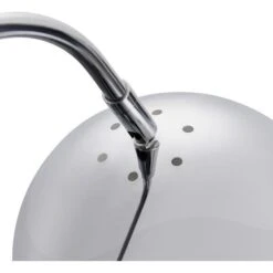 Lampadaire LED Métal Argenté Et Socle Marbre Blanc Naime -OSRAM || Philips || Bosch Soldes lampadaire led metal argente et socle marbre blanc milan 3248116249426 413315