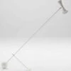 Lampadaire Métal Blanc Nathanaël H 181 Cm