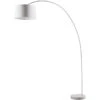 Lampadaire Métal Blanc Eniah 120 Cm