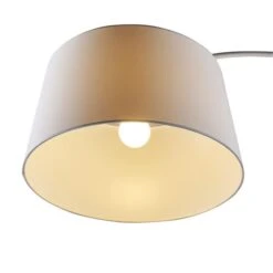 Lampadaire Métal Blanc Eniah 120 Cm -OSRAM || Philips || Bosch Soldes lampadaire metal blanc senisa 3248116212031 413321