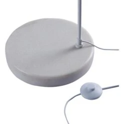 Lampadaire Métal Blanc Eniah 120 Cm -OSRAM || Philips || Bosch Soldes lampadaire metal blanc senisa 3248116212031 413322