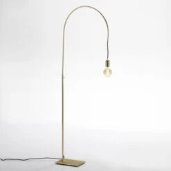 Lampadaire Métal Doré Tyanah H 175 Cm