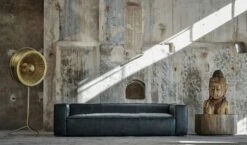 Lampadaire Métal Doré Mat Yavain H 204 Cm -OSRAM || Philips || Bosch Soldes lampadaire metal dore mat yavain h 204 cm 8430026938230 196277