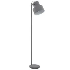 Lampadaire Métal Gris E27 -OSRAM || Philips || Bosch Soldes lampadaire metal gris e27 3666722531481 549829