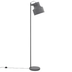 Lampadaire Métal Gris E27 -OSRAM || Philips || Bosch Soldes lampadaire metal gris e27 3666722531481 549831