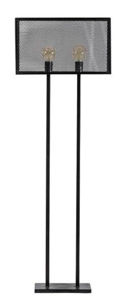 Lampadaire Métal Noir Lucky -OSRAM || Philips || Bosch Soldes lampadaire metal noir lucky 8430026974641 326081