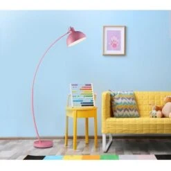 Lampadaire Métal Rose Mellina -OSRAM || Philips || Bosch Soldes lampadaire metal rose carmella 3248116637353 413310