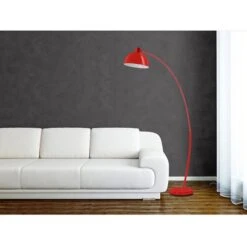 Lampadaire Métal Rouge Pausini -OSRAM || Philips || Bosch Soldes lampadaire metal rouge frosini 3248117920362 413299