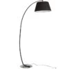 Lampadaire Pied Arrondi Métal Noir Winno -OSRAM || Philips || Bosch Soldes lampadaire pied arrondi metal noir winno 5415203853349 370704