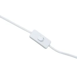 Lampadaire Sur Pied Osier Blanc 84 Cm E27 -OSRAM || Philips || Bosch Soldes lampadaire sur pied osier blanc 84 cm e27 3666722446587 791396