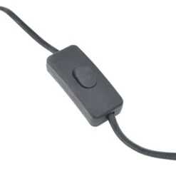 Lampadaire Sur Pied Osier Noir 61 Cm E27 -OSRAM || Philips || Bosch Soldes lampadaire sur pied osier noir 61 cm e27 3666722446624 791376