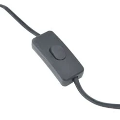 Lampadaire Sur Pied Osier Noir 72 Cm E27 -OSRAM || Philips || Bosch Soldes lampadaire sur pied osier noir 72 cm e27 3666722446600 791386