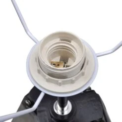 Lampadaire Trépied En Bois Réglable Avec Abat-jour En Tissu Noir -OSRAM || Philips || Bosch Soldes lampadaire trepied en bois reglable avec abat jour en tissu noir 3666722454209 772324