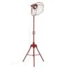 Lampadaire Verre Et Trépied Métal Rouge Bothar -OSRAM || Philips || Bosch Soldes lampadaire verre et trepied metal rouge bothar 5415203922793 377134