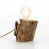 Lampe à Poser En Bois Massif Clair Tonio H 18 Cm -OSRAM || Philips || Bosch Soldes lampe a poser en bois massif clair tonio h 18 cm 8435471823933 239599