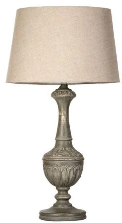 Lampe à Poser En DM Vert Et Doré Kenza